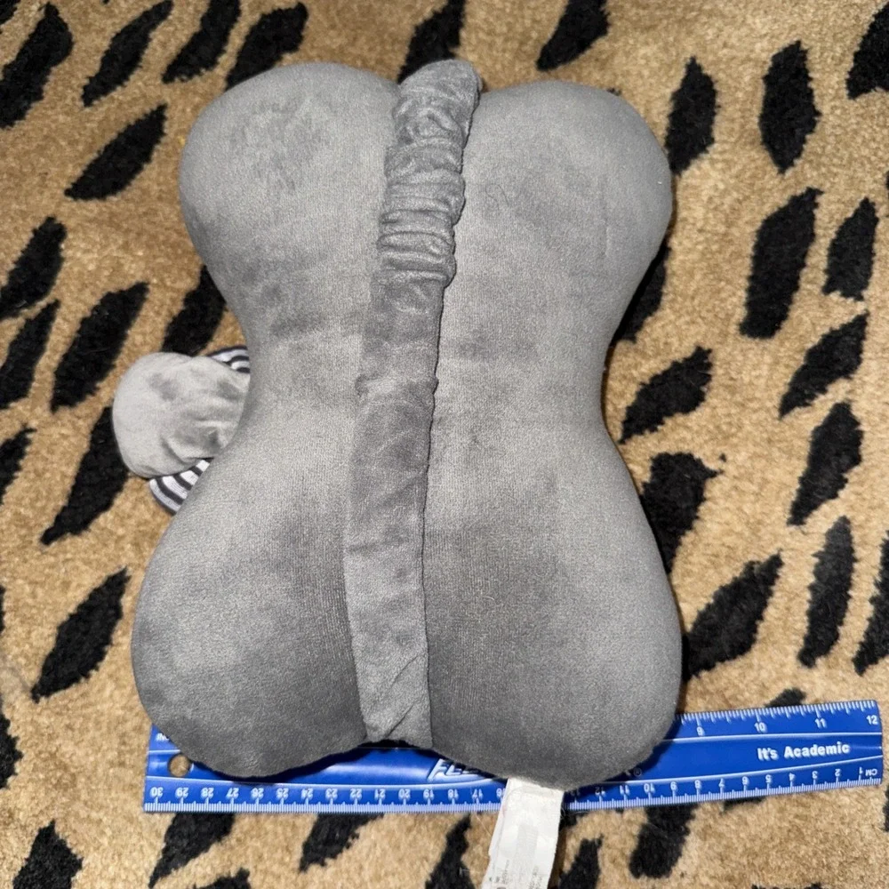 Miniso Life Bowknot Bear Bone Pillow‎ Blue Neck Pillow Handle 4142
